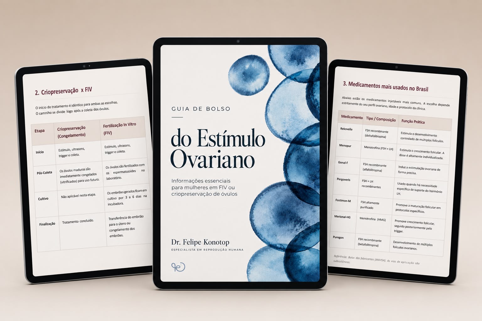 Página de checklist do guia para mulheres que querem engravidar
